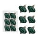 thumbnail image 1 of Seyotauo Flocked Velvet Christmas Tree Ball Ornaments Set, Decorative Hanging Baubles, Shatterproof Plastic Decorations for Xmas Tree for Xmas Trees Wedding Party Holiday Decorations, 1 of 5