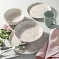 thumbnail image 2 of Oxford Contempo, Glacier Stoneware 20 Piece Dinnerware Set, Service for 4, 2 of 7