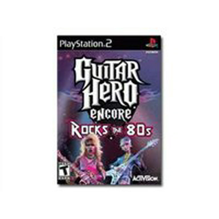 Guitar Hero Encore: Rocks the 80's (Playstation 2) - Walmart.com