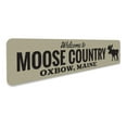 thumbnail image 3 of Moose Country Novelty Decor, Metal Wall Sign - 4x18 Inches, 3 of 4