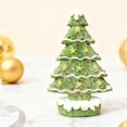 thumbnail image 5 of Gingerbreads Christmas Table Centerpieces Resin Gingerbreads Tree Decorations Winter Tiered Tray Decors with Base, 5 of 8