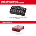 thumbnail image 4 of Milwaukee 49-66-6833 Shockwave Impact Duty Socket 1/2? Dr 16PC Tray Only, 4 of 4