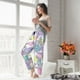 thumbnail image 5 of Fotbe Sea Turtles Pantalones de Pijama para Mujer, Pantalones de Dormir, Pantalones Pj con Cordón y Bolsillos-XX-Large, 5 of 6