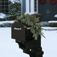 thumbnail image 2 of Northlight Real Touch™️ Pre-lit Pinecone and Mixed Pine Artificial Mailbox Christmas Swag - 36", 2 of 6