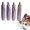 D, variant on Uanit Double Sided Tape Dispenser Pens with Gradient Colors Design, Retractable Push-to-Dispense Glue Pens for Wrapping Paper, Crafting and Parcel Sealing (Set of 4 Pieces)