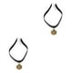 thumbnail image 4 of Sonducket Gargantillas Diseños únicos para una apariencia versátil Collar con colgante de medallón resistente y duradero dorado dorado 2piezas, 4 of 6