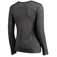 thumbnail image 3 of Women's Heathered Gray San Francisco 49ers Team Logo Long Sleeve T-Shirt, 3 of 3