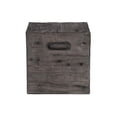 thumbnail image 3 of Linon Warner Resin Crate Accent Table in Gray, 3 of 7