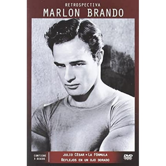 Marlon Brando Collection ( Julius Caesar / The Formula / Reflections in a Golden Eye ) [ NON-USA FORMAT, PAL, Reg.0 Import - Spain ]