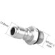 thumbnail image 2 of Conector de liberación rápida de 1/4 '', adaptador de rociador de jabón para lavadora a presión de liberación rápida de 14 mm a 1/4 de pulgada, acoplador de acero inoxidable de lanza de espuma para nieve esquí esquí Gafas de esquí, 2 of 4