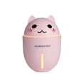 thumbnail image 3 of Humidificador de Aire 320 Ml + Ventilador de Enfriamiento + Luz , Mini Humidificadores con Ventilador Y Lámpara de Noche para El Dormit Rosado Soledad Mini humidificadores de niebla fría, 3 of 10