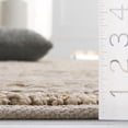 thumbnail image 4 of SAFAVIEH Natural Fiber Noweel Solid Area Rug, Silver, 6' x 9', 4 of 10