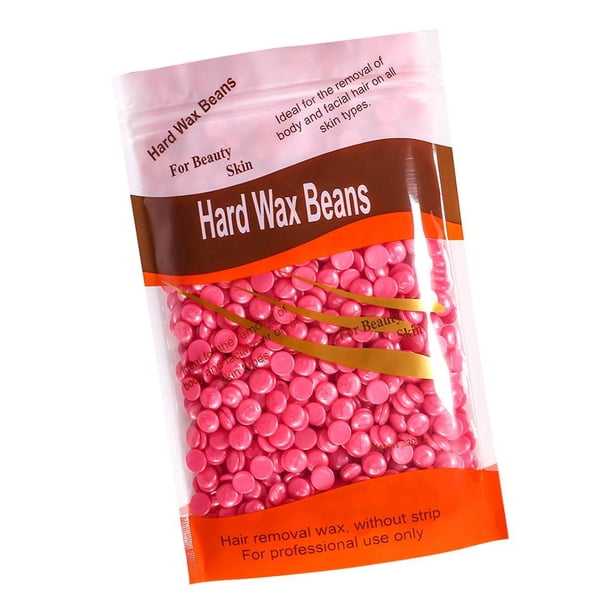 Cera caliente de frijoles 300g depilación brasileña Rosa shamjiam Pellets de cera depilatoria