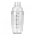 thumbnail image 4 of Thickened Manual Hand Shaking Cocktail Shaker with Clear Scale Bar Bartender Tool, 4 of 8