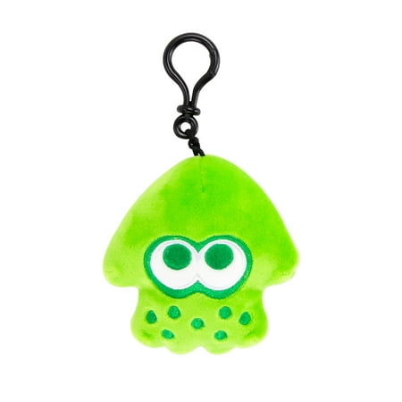 Club Mocchi-Mocchi- Nintendo Splatoon Clip-On Plush Stuffed Toy - Neon Green