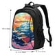 thumbnail image 5 of Balery Colorful Whimsical Earth Mochila con carga USB para hombre y mujer - Mochila impermeable y antirrobo para laptop con puerto USB para viajes, trabajo, 5 of 7
