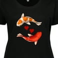 thumbnail image 4 of Inktastic Koi Carp Fish Japanese Women's Plus Size T-Shirt, 4 of 5