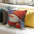thumbnail image 3 of SHANXI Christmas Throw Pillow Cover Super Soft Outdoor Home Decor Pillows Cushion Case for Sofa Couch 24x24in, 3 of 5