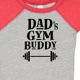 thumbnail image 4 of Inktastic Dad's Gym Buddy Childs Workout Boys or Girls Baby Bodysuit, 4 of 5