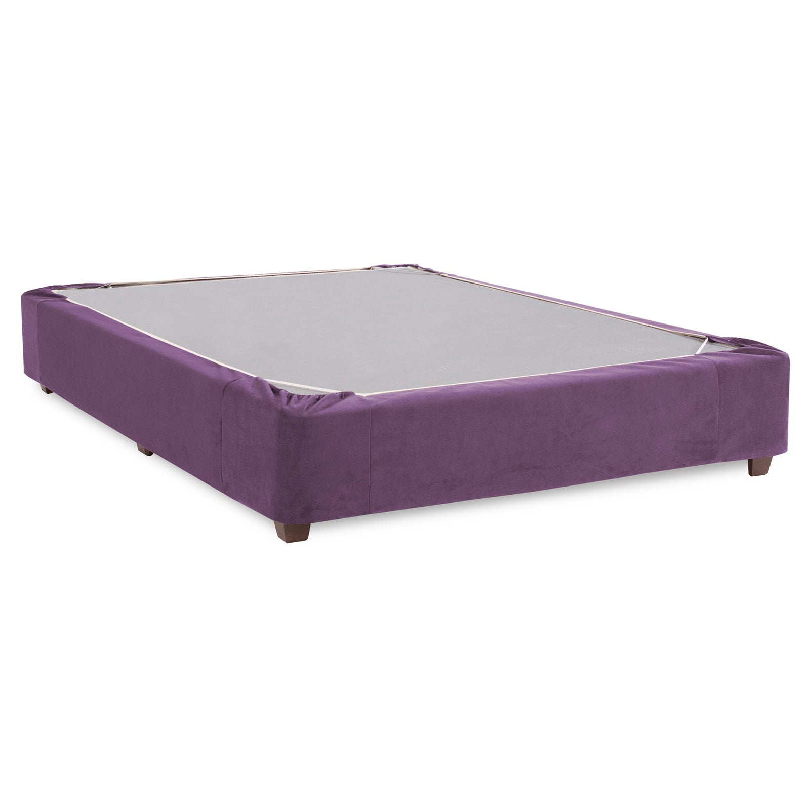 Bella Eggplant Queen Boxspring Kit & Cover