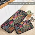 thumbnail image 5 of Coolnut Chinese Dragon Anti Fatigue Mats for Kitchen Floor,Set of 2 Non Skid Washable Waterproof Anti Kitchen Floor Mats for Kitchen Office Laundry Room Bathroom (19"x27"+19"x47") Home Decor, 5 of 7