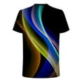 thumbnail image 5 of cllios Mens T-Shirts 3D Optical Illusion Graphic Tee Casual Crew Neck Pullover Shirt Long Sleeve Workout Tee Shirt Trendy Designer Printed Shirts, 5 of 5