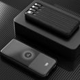 thumbnail image 3 of Fast Charging Power Bank with 4 USB Cables and 2 Inputs, Wireless Portable Power Bank for Travel Home Work, 3 of 8