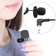 thumbnail image 3 of Trayknick Microphone à Pince Mains Libres 3,5 mm pour Ordinateur, Mini Col à Revers, pour PC, Cahier, Portable, 3 of 6