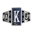 thumbnail image 3 of Freestyle, Women's - Onyx, Carnelian, Lapis or Mother of Pearl Genuine Stone Art Deco Class Ring, High School or College Graduation, 3 of 5