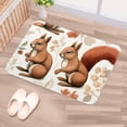 thumbnail image 5 of Squirrel Polyester Non-Slip Machine Washable Floor Rug Indoor Rug - Best Office Mat at Amazon, 5 of 6
