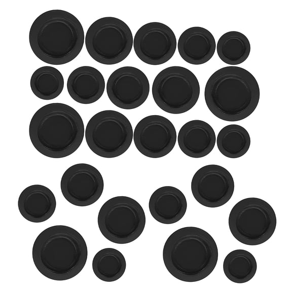 UPOUART 35Pcs Piggy Bank Stoppers Rubber Hole Plugs for Saving Boxes and Plaster Figurines 25mm to 38mm