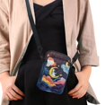 thumbnail image 4 of HELLHERO Leakproof Shoulder Bags, Polyester Crossbody Small Crossbody Bags for Women, Moonlit Angling, 4 of 7