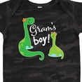 thumbnail image 4 of Inktastic Gram Boy Grandson Dinosaur Boys Baby Bodysuit, 4 of 5