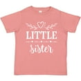 thumbnail image 3 of Inktastic Little Sister Girls Toddler T-Shirt, 3 of 5