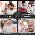 thumbnail image 7 of APSVO Silver Cross Necklaces for Men Boys to My Son Gifts from Dad Mom Stainless Steel Cross Pendant Chain Religious Christian Birthday First Communion Graduation Fathers Day Jewelry Gifts Teen Kids, 7 of 7