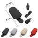 thumbnail image 5 of Riwesomey Soporte para gafas de coche, Clip de cuero PU, gafas de sol para coche, almacenamiento de tarjetas, abrazadera, colgador, funda de organización Automoción decorativa y accesorios Rojo Riwesomey VI015581-04B, 5 of 6