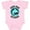 AD-Pink, variant on Save Our Oceans with Dolphin Boys or Girls Baby Bodysuit