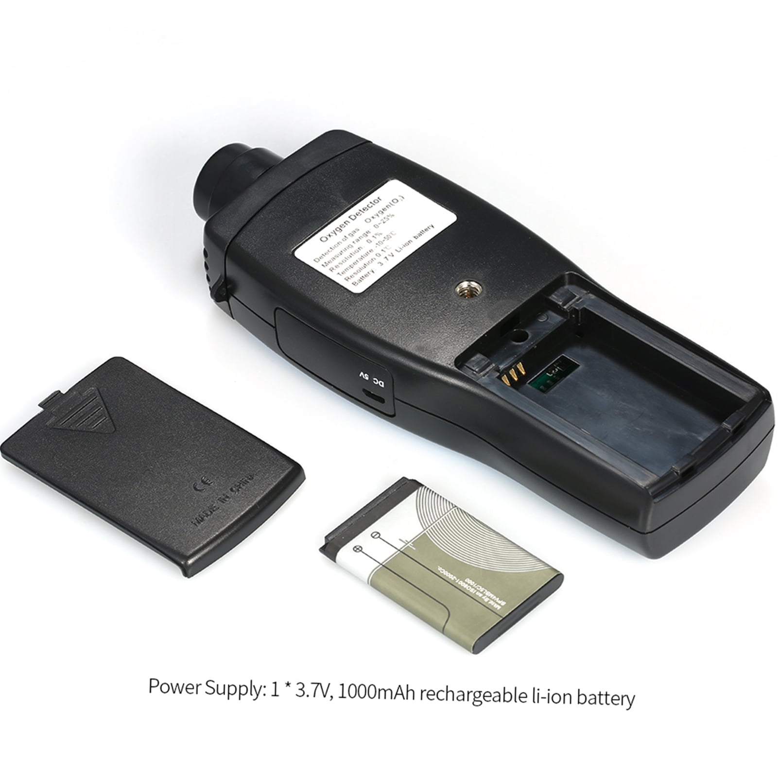 Digital Oxygen Meter Detector SMART SENSOR Portable O2 Gas Tester Monitor N8V9 