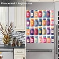 thumbnail image 3 of Yayeee Magnetic Dishwasher Cover for The Front Decoration Home Kitchen Machine Sticker Protector, Blue Jam Jars, 3 of 6