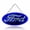 Ford, variant on Ford Built Tough Infinity Mirror LED Neon Light Sign for Man Cave, Garage, Home Bar, Game Room & Auto Shop Decor, Blue 3D Tunnel Wall Art, USB Powered Hanging Car Enthusiast Sign