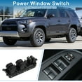 thumbnail image 2 of Interruptor de ventana eléctrica Unique Bargains No.840400P020 para el lado del conductor delantero izquierdo para Toyota 4Runner Venza Negro, 2 of 7