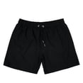 thumbnail image 2 of Ahuyic Men's Swim Trunks Quick Dry Surf Boardshorts Bathing Suit with Mesh Lining Beach Shorts Board Shorts Swim Shorts Black L, 2 of 5