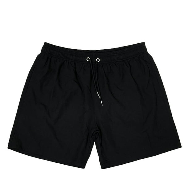 Pantalones Cortos Deportivos de Cuerda Elástica de Cintura Impresa, Pantalones Cortos de Playa Deportivos de Fitness para la Natación Y el Uso Diario Informal