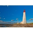 thumbnail image 2 of Jaynes Gallery 32x23 Gold Ornate Wood Framed with Double Matting Museum Art Print Titled - Canada-Quebec-Pointe-Au-Pere Lighthouse on shore of St Lawrence River, 2 of 4