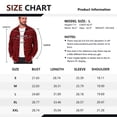 thumbnail image 4 of Iceglad Mens Brushed-flannel check shirt Plaid Shirt Long Sleeve Button Down Casual Buffalo Check Shirt Soft Lightweight Shacket Jacket for Men Fall Winter with Pockets, 4 of 8