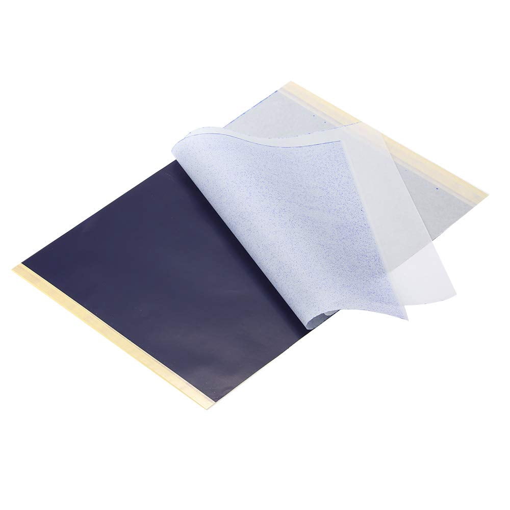 Tattoo Transfer Paper - 30 Sheets, 8.5" x 11" Thermal Stencil Paper for Tattoos, Custom Designs, Water Resistant, Adults