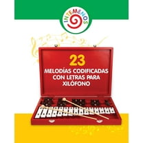 23 MelodÃ­as Codificadas con Letras para XilÃ³fono, (Paperback)