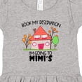 thumbnail image 4 of Inktastic Book My Reservation I'm Going to Mimi's- House Girls Toddler Dress, 4 of 5