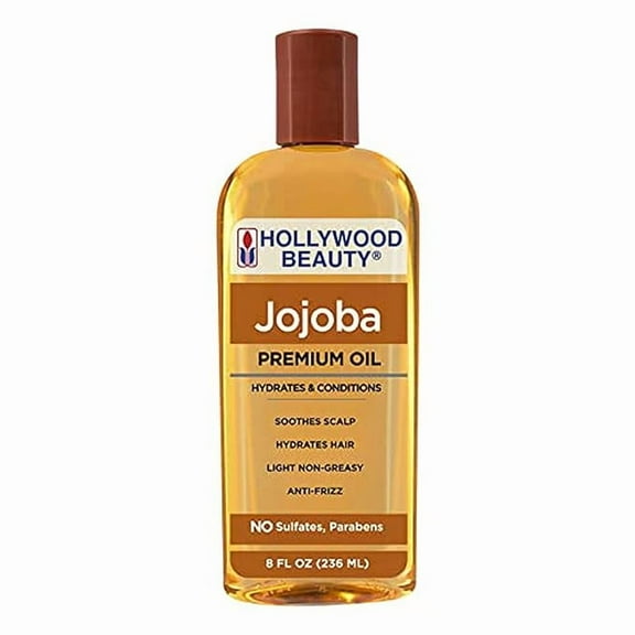 Hollywood Beauty Jojoba Oil Scalp Treatment Beige, 8 Oz, 6 Pack