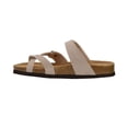 thumbnail image 4 of CUSHIONAIRE Sandalias con plantilla de corcho Luna para mujer con +Comfort Stone 9, 4 of 5